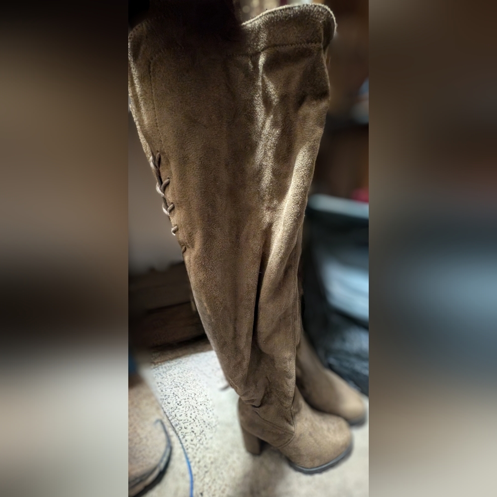 Knee high boots